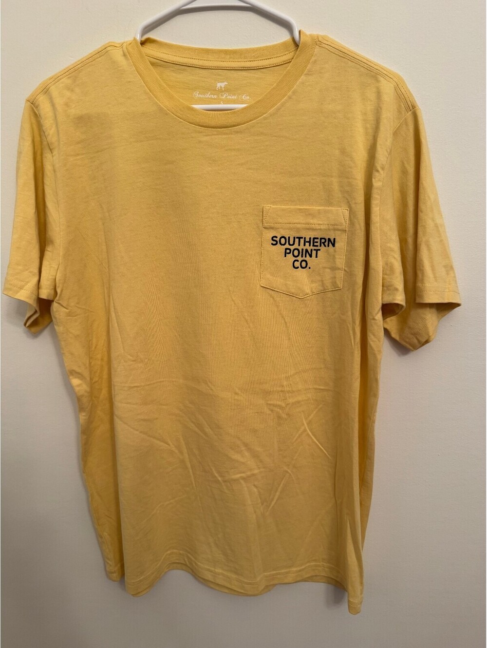 Southern Point Co yellow marlin graphic pocket T-shirt